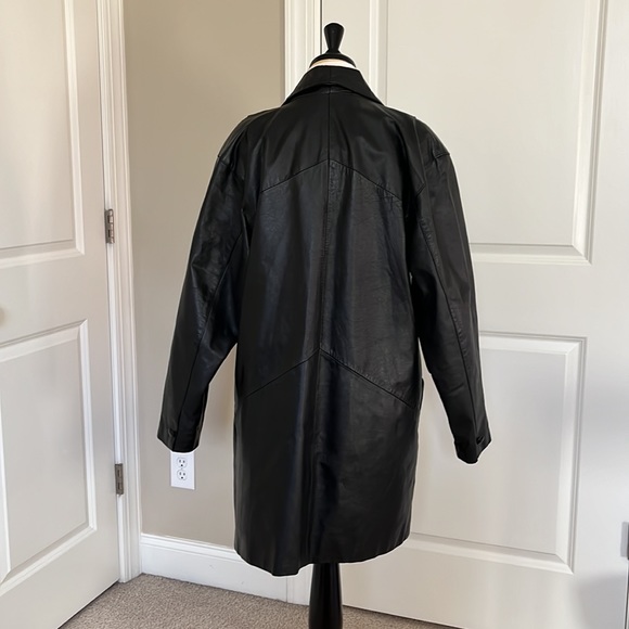 Vintage 80s Leather Jacket - Picture 3 of 14
